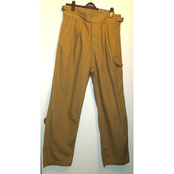 NWOT sz 12 Banana Rep linen pants - Picture 1 of 15